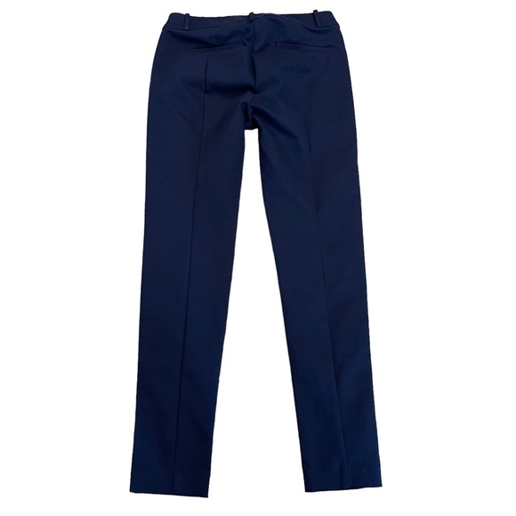 Loft Curvy Skinny Navy Trouser Pants. Size 4T - Picture 2 of 6